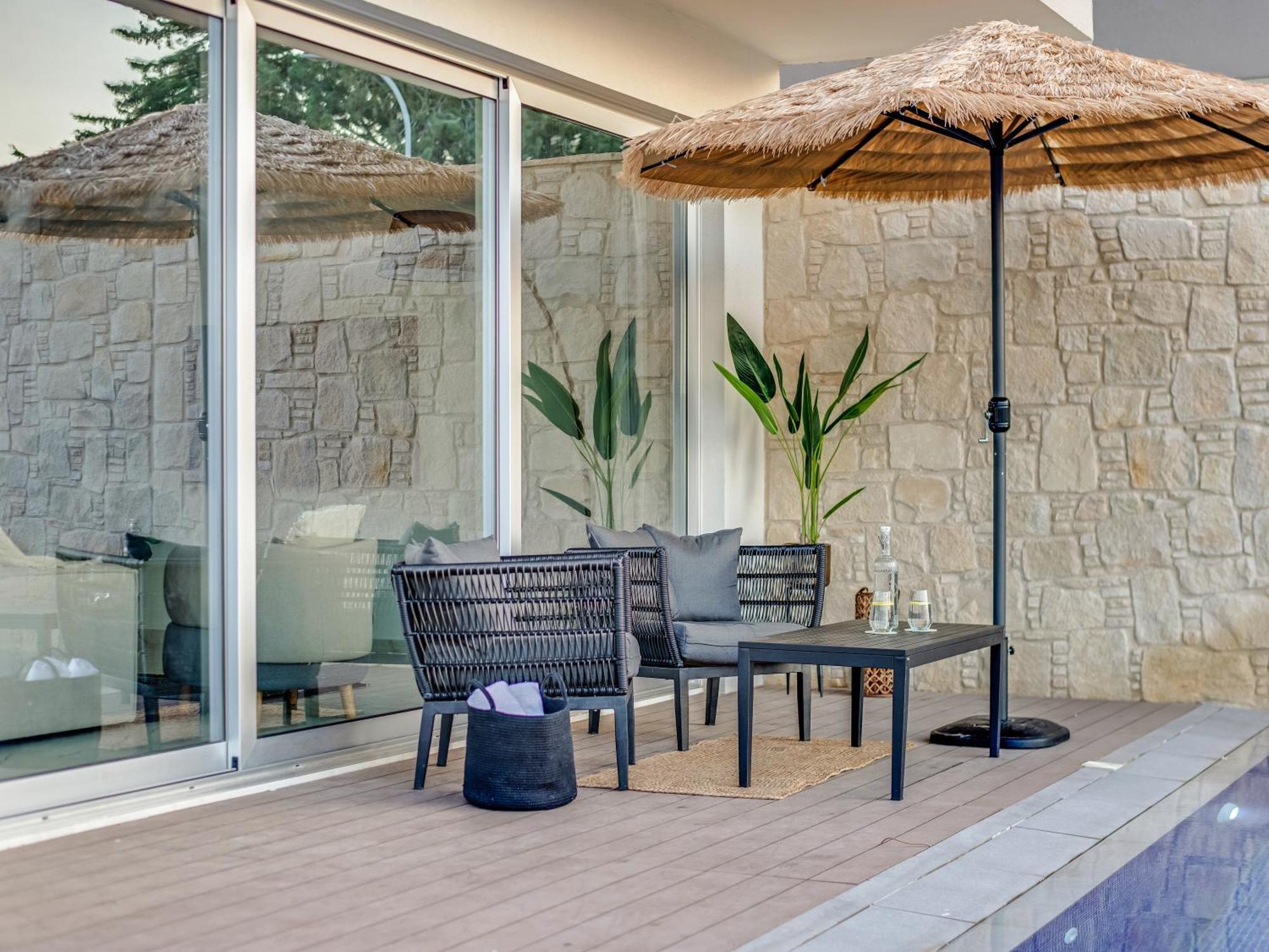 Sanders Mythical Blue Villas พาราลิมนี ภายนอก รูปภาพ